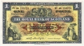 Royal Bank Of Scotland To 1967 1 Pound, various dates and prefixes